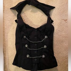Sultry Halter Bustier